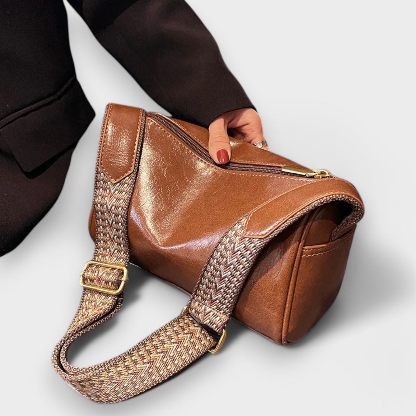 Trinie - Vintage Skuldertaske