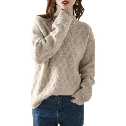 Penny™ sweater med høj hals