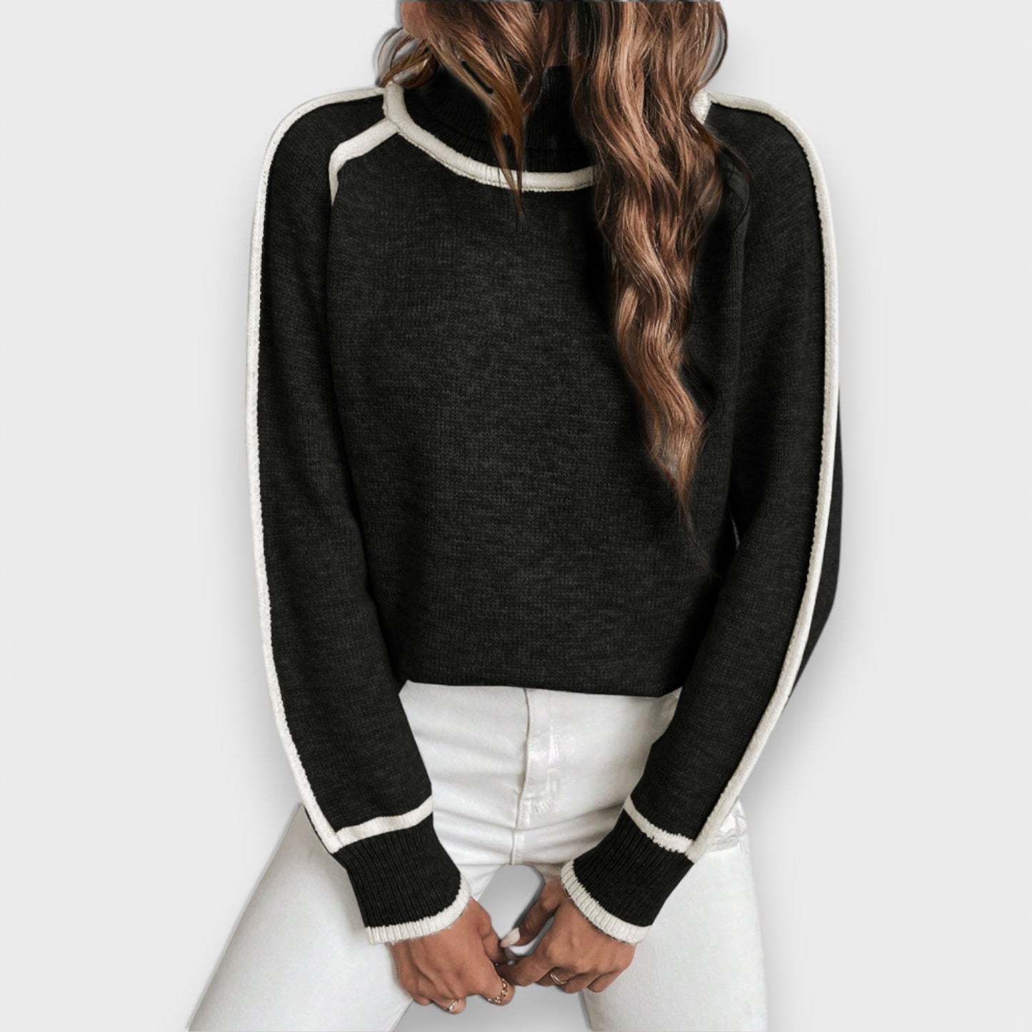 Aurora - Cozy turtleneck sweater