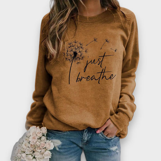Tara- Sweatshirt Til Kvinder Med