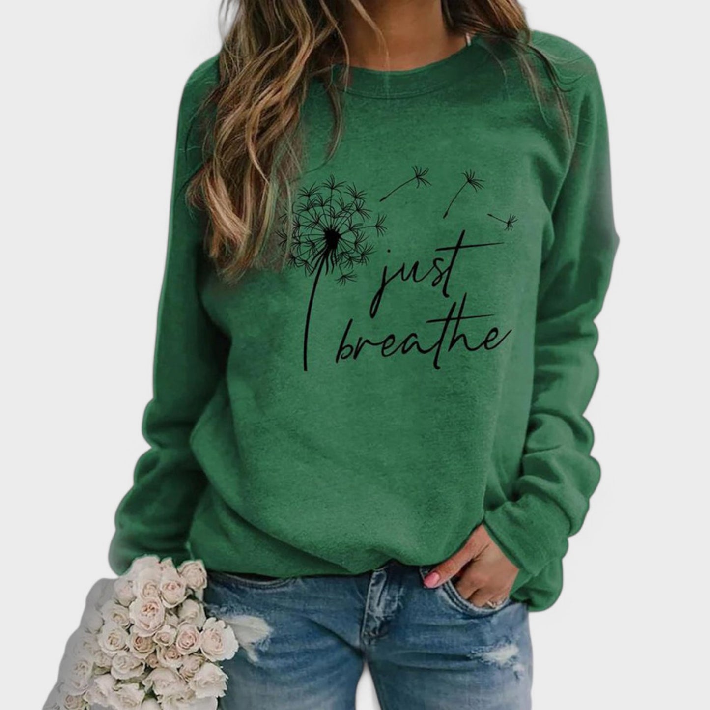Tara- Sweatshirt Til Kvinder Med
