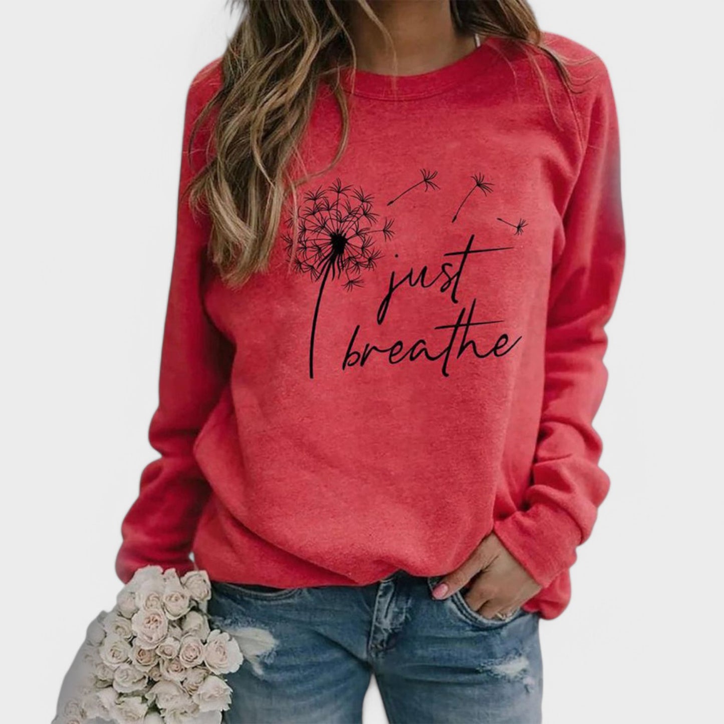 Tara- Sweatshirt Til Kvinder Med
