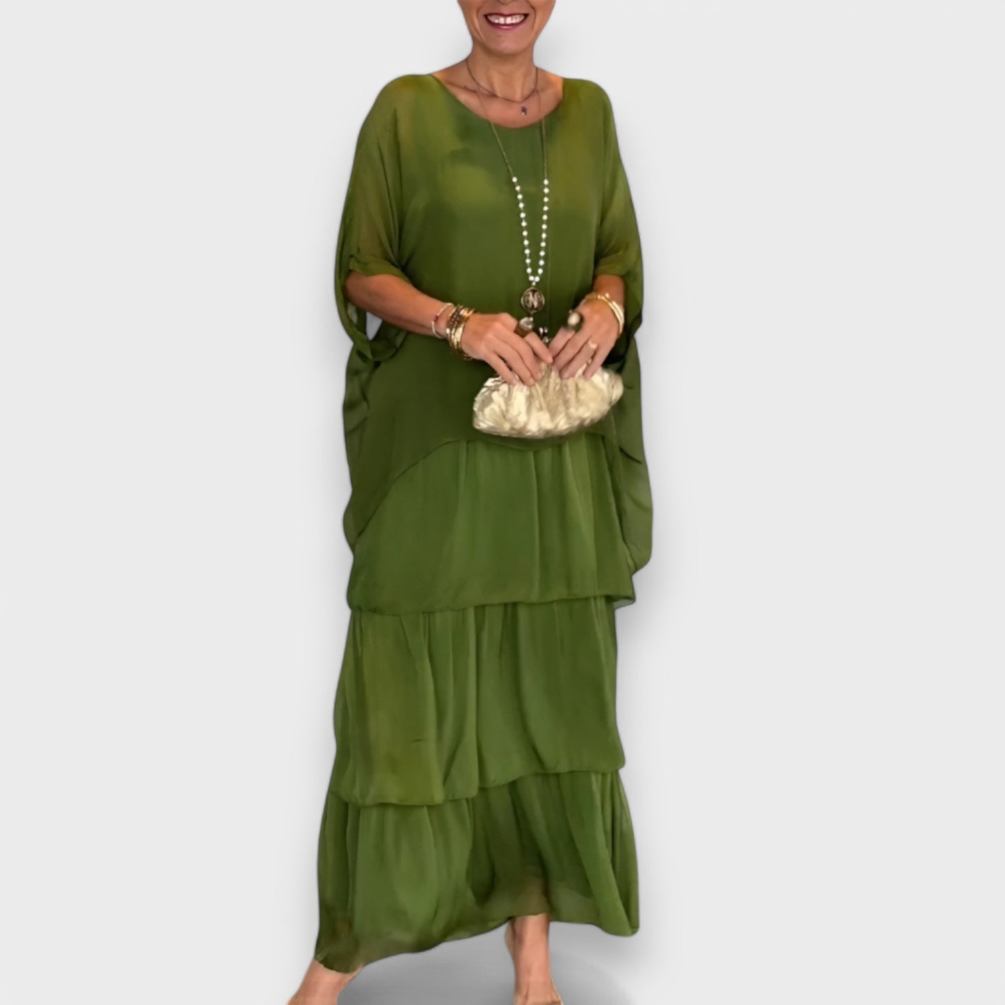 Alma - Chiffonkjole Til Kvinder