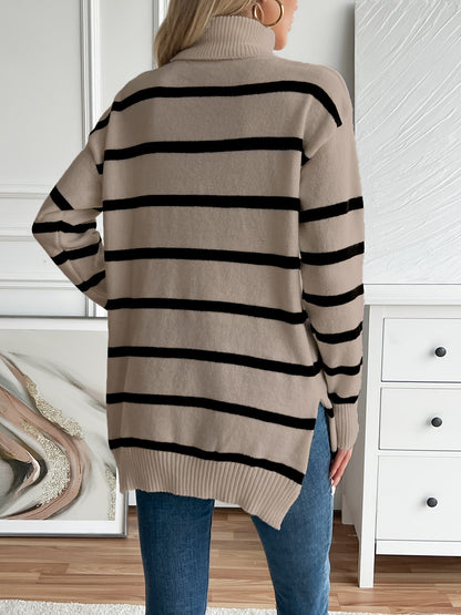 Maya® stribet sweater