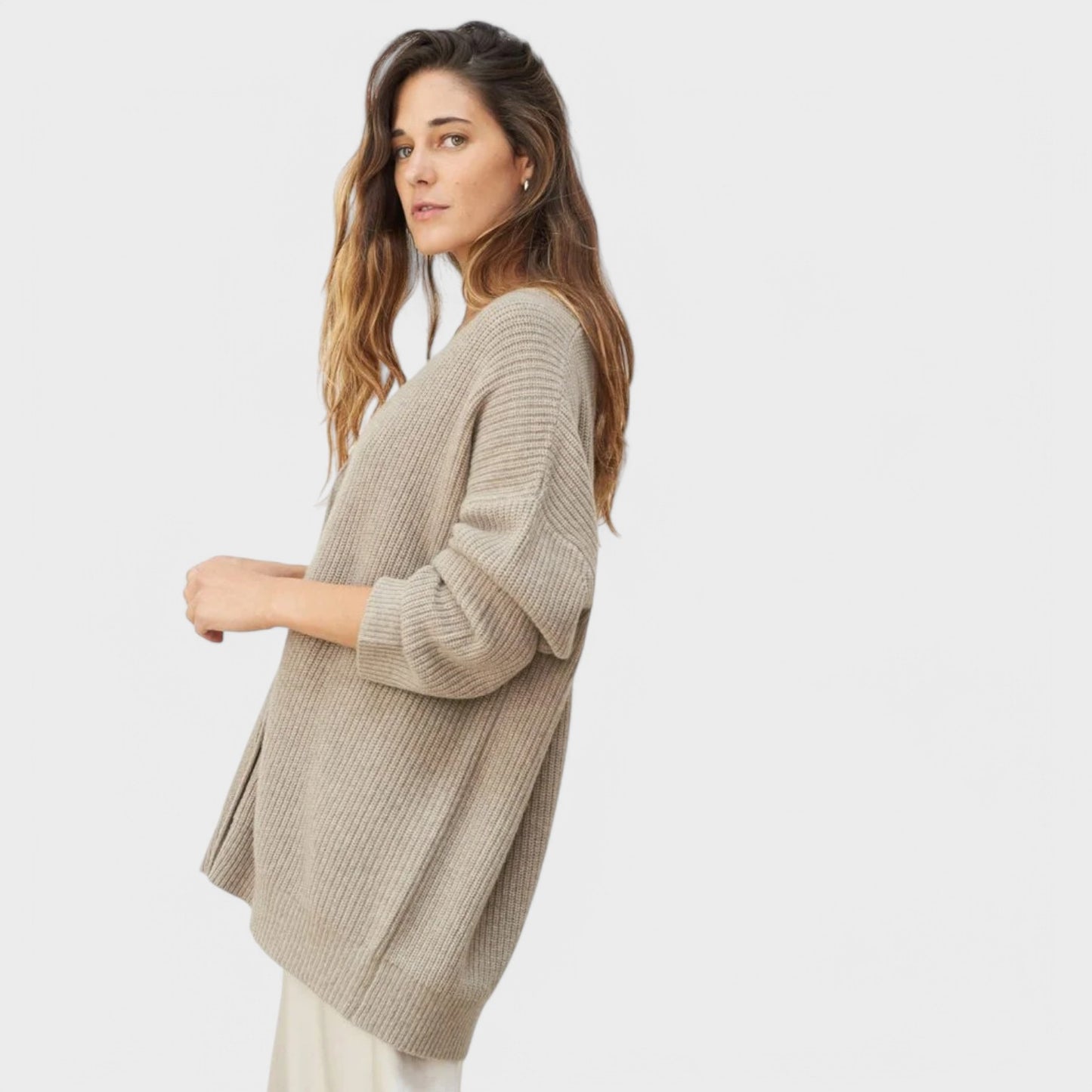 Lulu - Stilet Cardigan Med Knapper