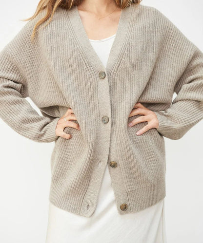 Lulu™ Stilet Cardigan med Knapper