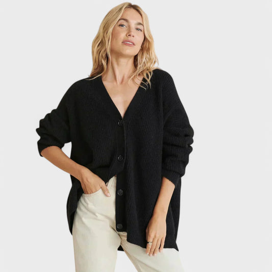 Lulu - Stilet Cardigan Med Knapper