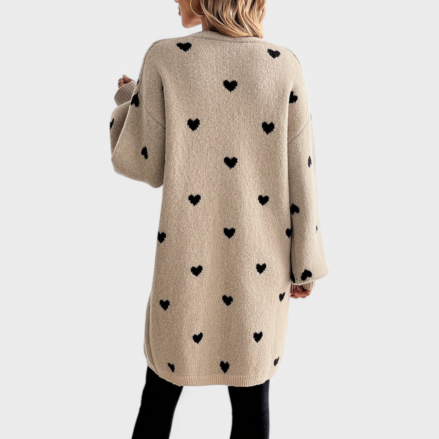 Julia - Cardigan med Hjerter