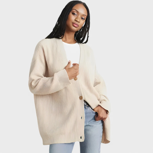 Lulu - Stilet Cardigan Med Knapper