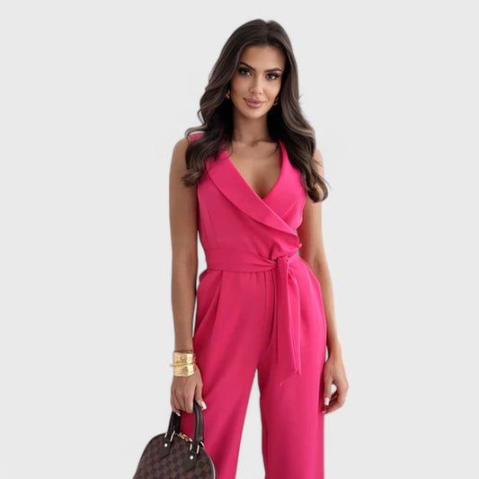 Angela - Udringet Jumpsuit Uden ærmer