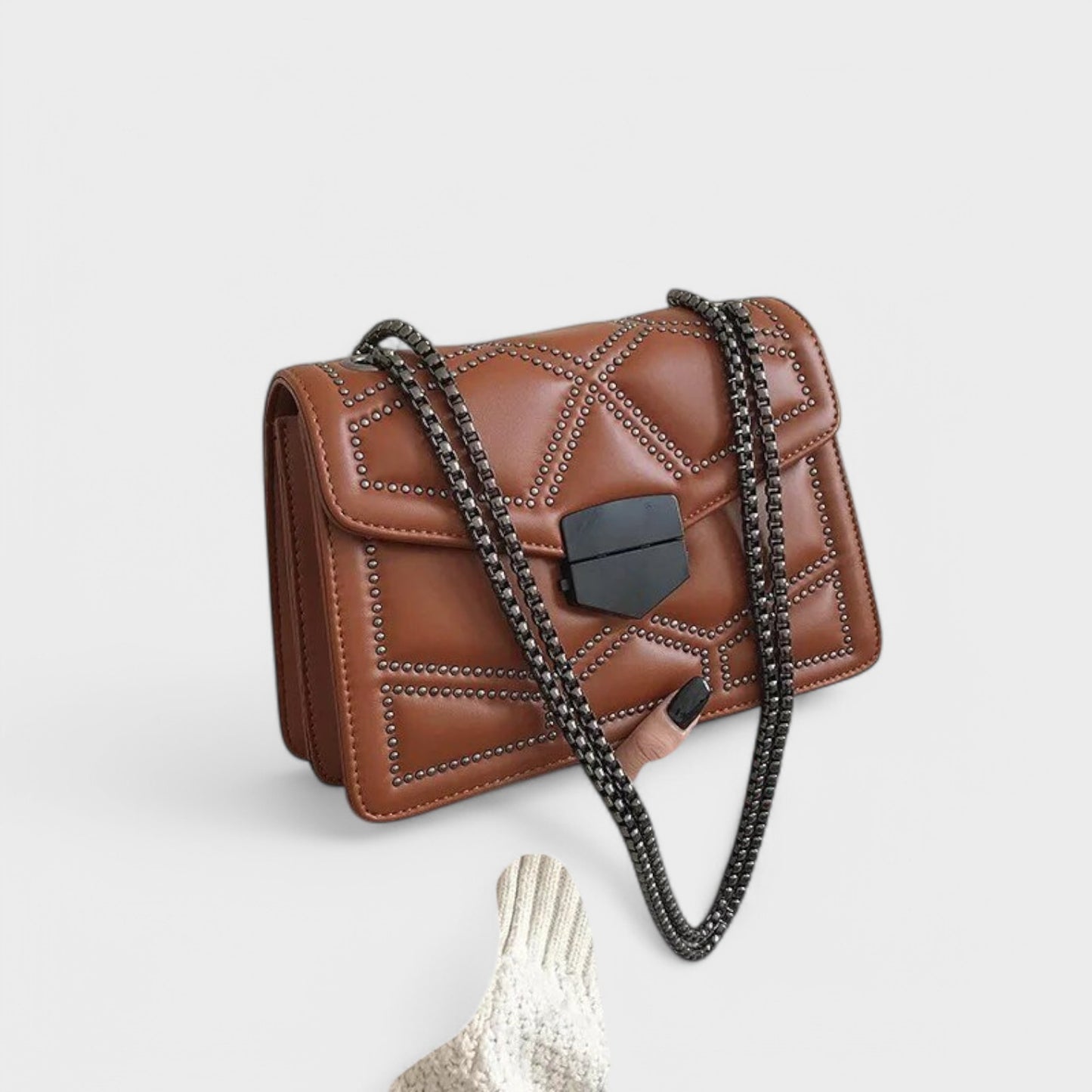 Penille - Quilted Chain Shoulder Bag