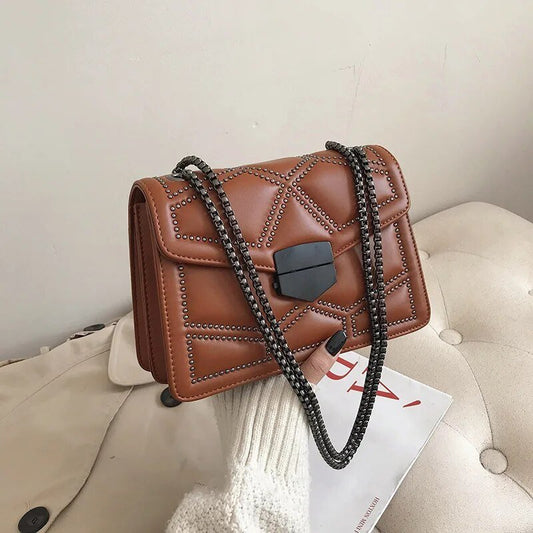 Quilted Chain Shoulder Bag