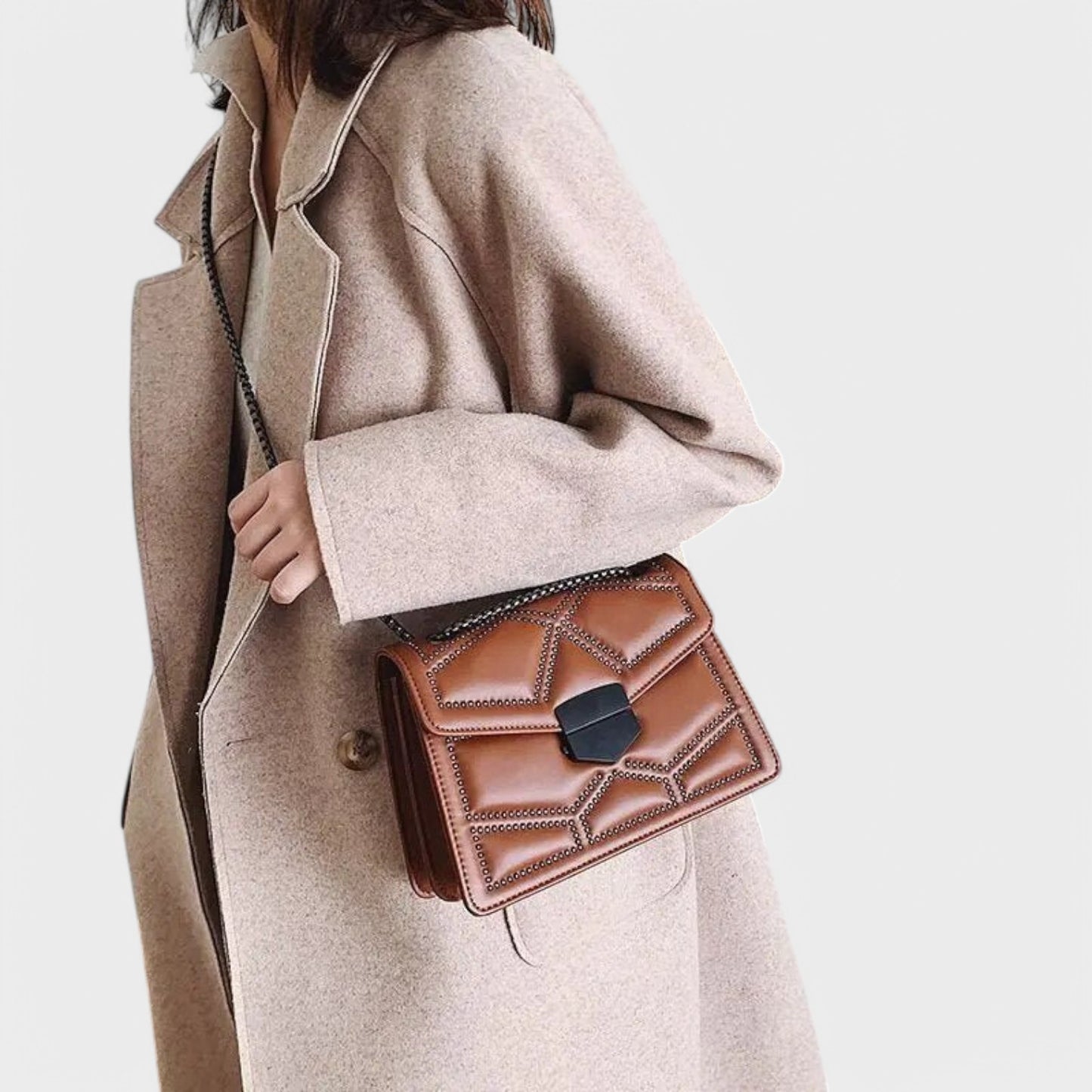 Penille - Quilted Chain Shoulder Bag