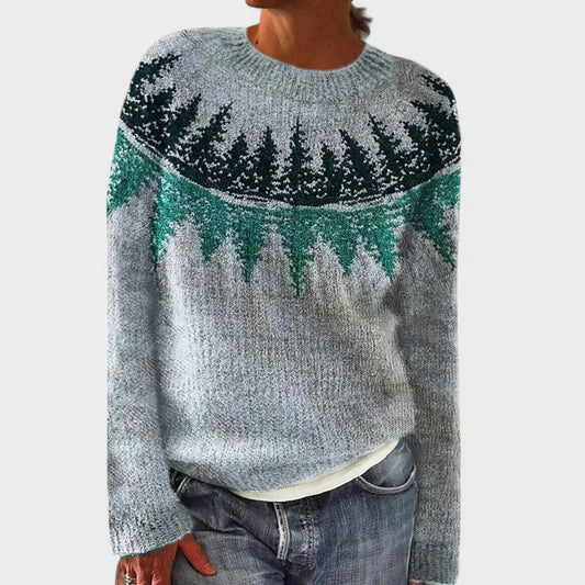 Thyra - Retro Efterår Sweater